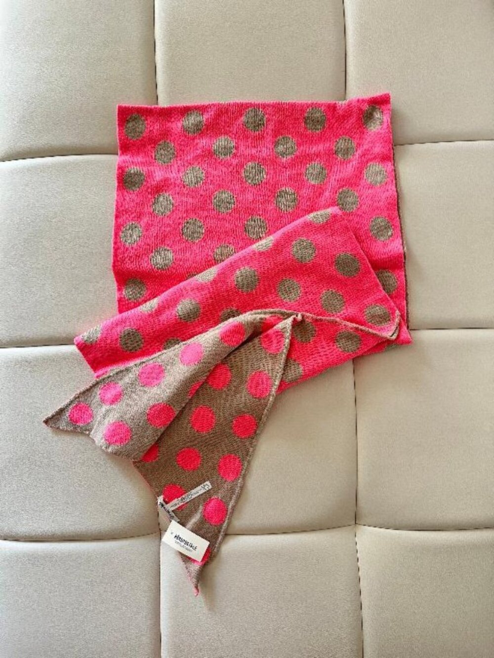 NWT AEROPOSTALE Reversible Oversized Polka Dot Scarf Size: OS MSRP: $34.50